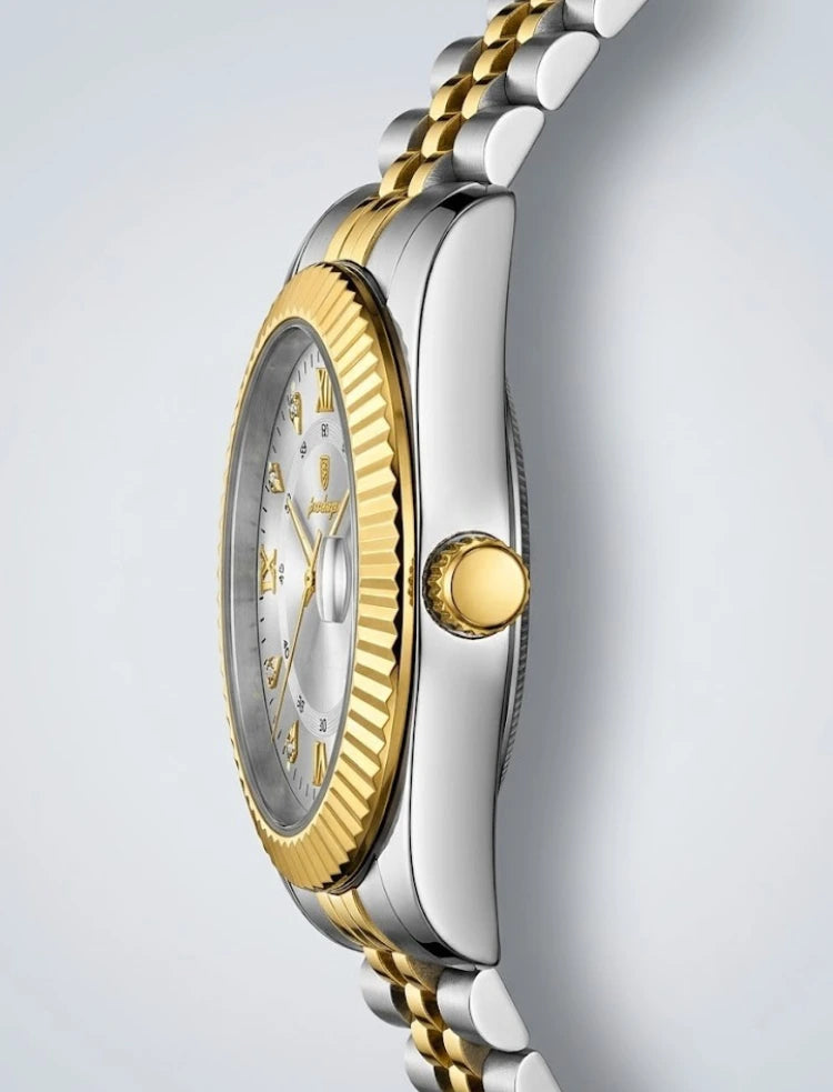 Poedagar x Carleone | Relogio Presidente Gold Sovereign - Limited Edition