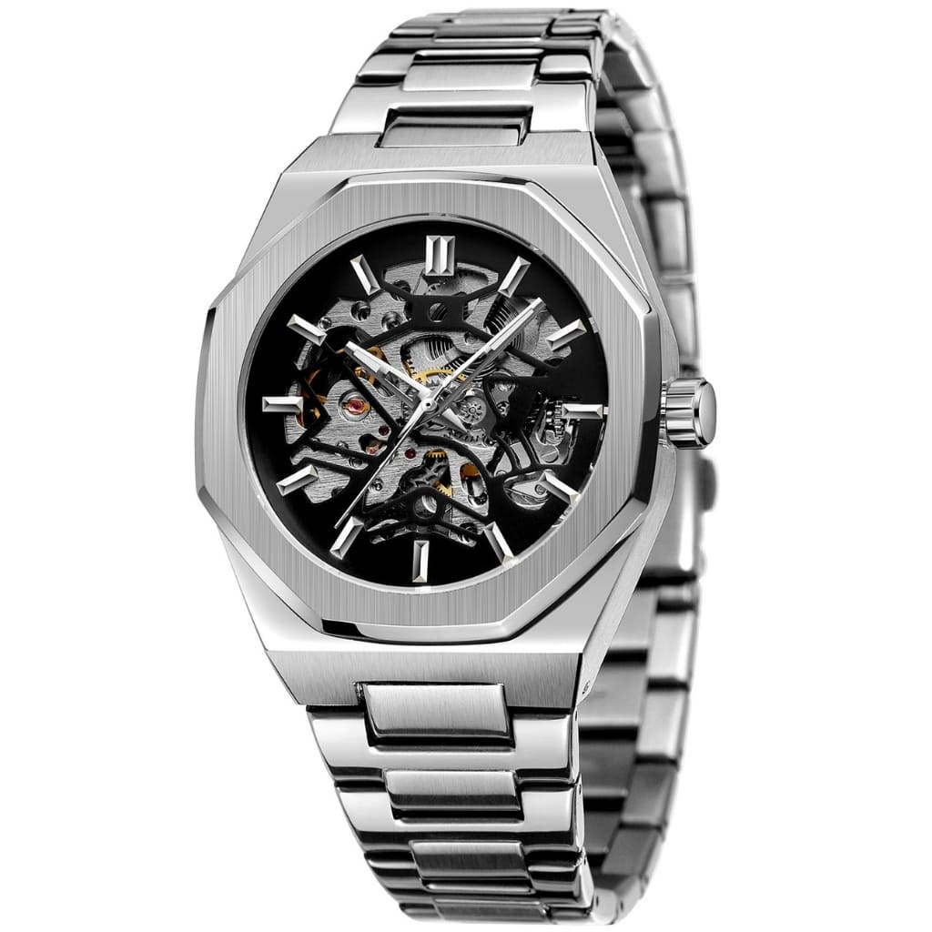 Reloj Masculino Automático Skeleton Jornada
