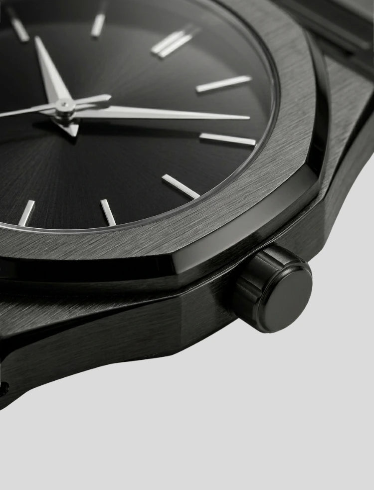 Montre Homme - Strong Foundation Métal Argenté Argent