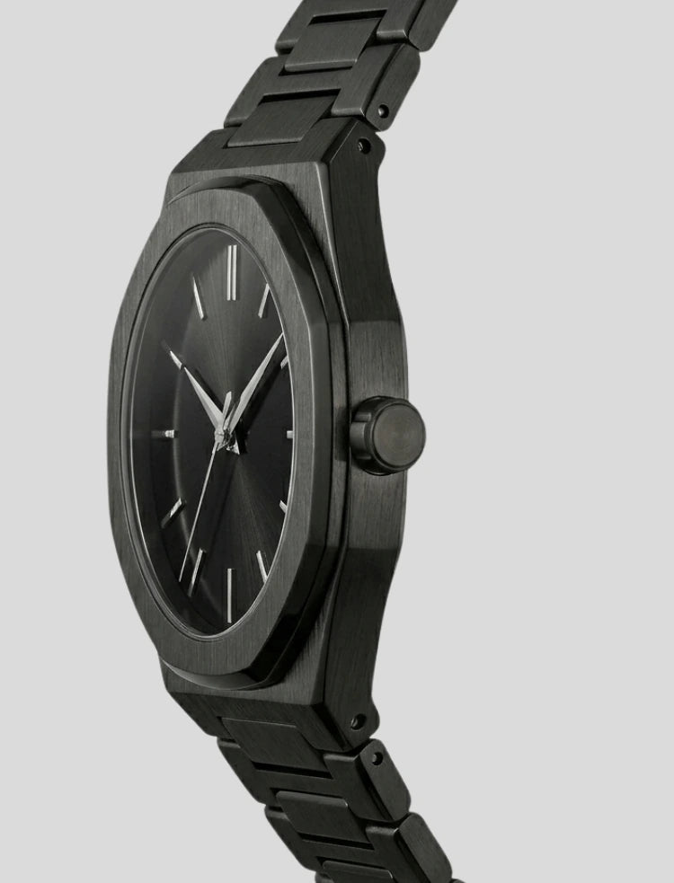 Montre Homme - Strong Foundation Métal Argenté Argent