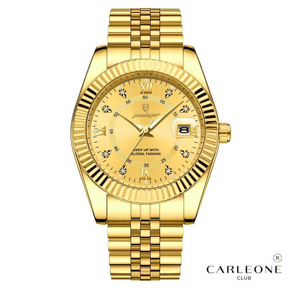 Poedagar x Carleone | Relogio Presidente Arctic Crown - Limited Edition