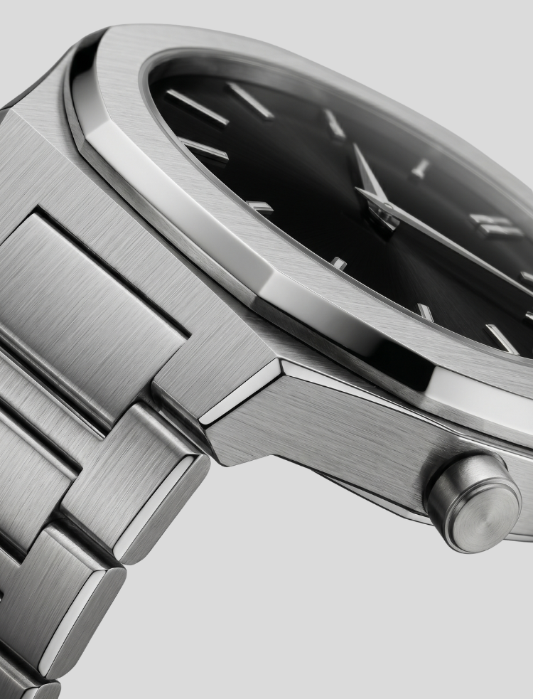 Relogio Carleone Silver Shadow - Sterke Basis